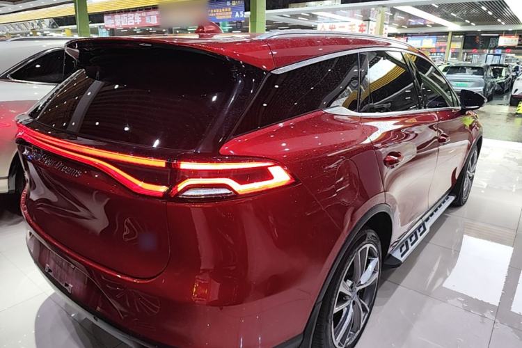 Used BYD Tang New Energy 2020 DM 2.0T Dual-Engine All-Wheel Drive Prestige 7-Seater China VI Standard Rear Right 45 Deg