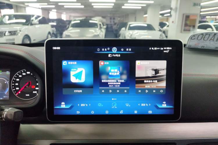 Used BYD Tang New Energy 2020 DM 2.0T Dual-Engine All-Wheel Drive Prestige 7-Seater China VI Standard Audio And AC Panel