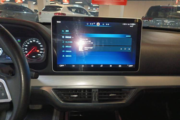 Used BYD Tang New Energy 2020 DM 2.0T Dual-Engine All-Wheel Drive Prestige 7-Seater China VI Standard Audio And AC Panel