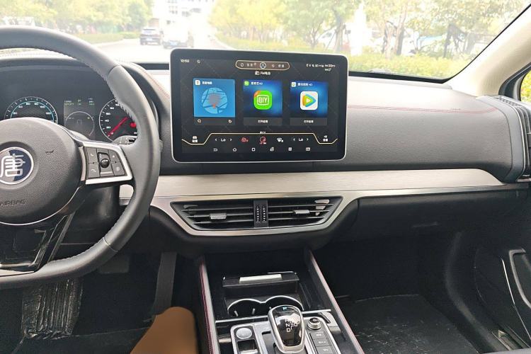 Used BYD Tang New Energy 2020 DM 2.0T Dual-Engine All-Wheel Drive Prestige 7-Seater China VI Standard Audio And AC Panel