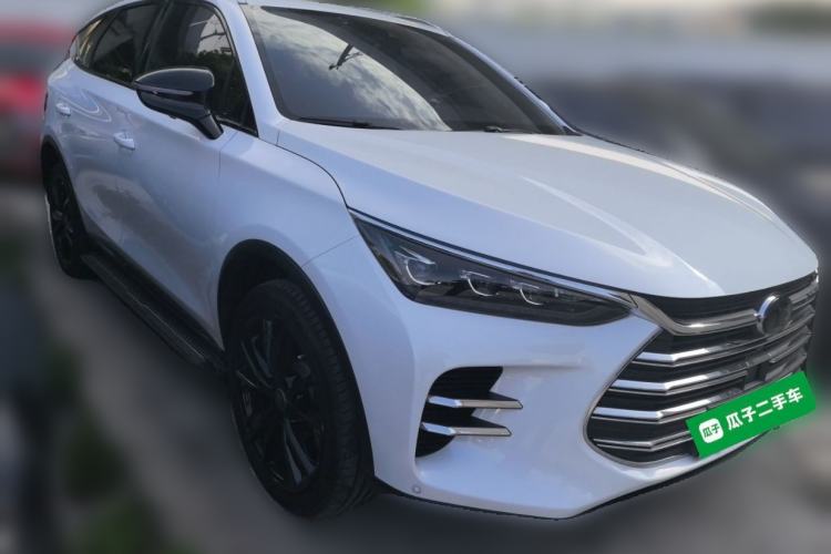 Used BYD Tang New Energy 2020 DM 2.0T Dual-Engine All-Wheel Drive Prestige 7-Seater China VI Standard Front Right 45 Deg