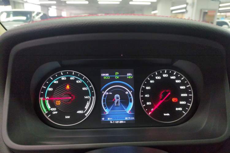 Used BYD Tang New Energy 2020 DM 2.0T Dual-Engine All-Wheel Drive Prestige 7-Seater China VI Standard Instrument Cluster
