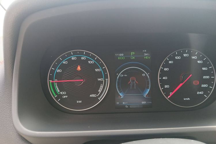 Used BYD Tang New Energy 2020 DM 2.0T Dual-Engine All-Wheel Drive Prestige 7-Seater China VI Standard Instrument Cluster