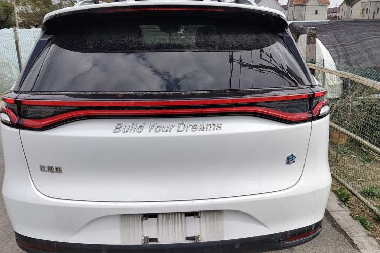 Used BYD Tang New Energy 2020 DM 2.0T Dual-Engine All-Wheel Drive Prestige 7-Seater China VI Standard Rear