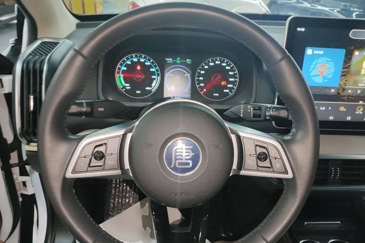 Used BYD Tang New Energy 2020 DM 2.0T Dual-Engine All-Wheel Drive Prestige 7-Seater China VI Standard Steering Wheel