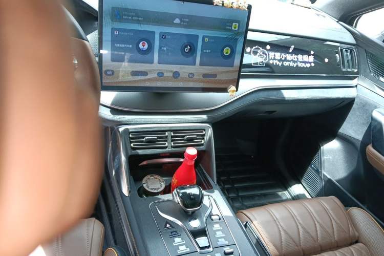 Used BYD Tang New Energy 2021 DM-i 112KM Prestige Model Audio And AC Panel