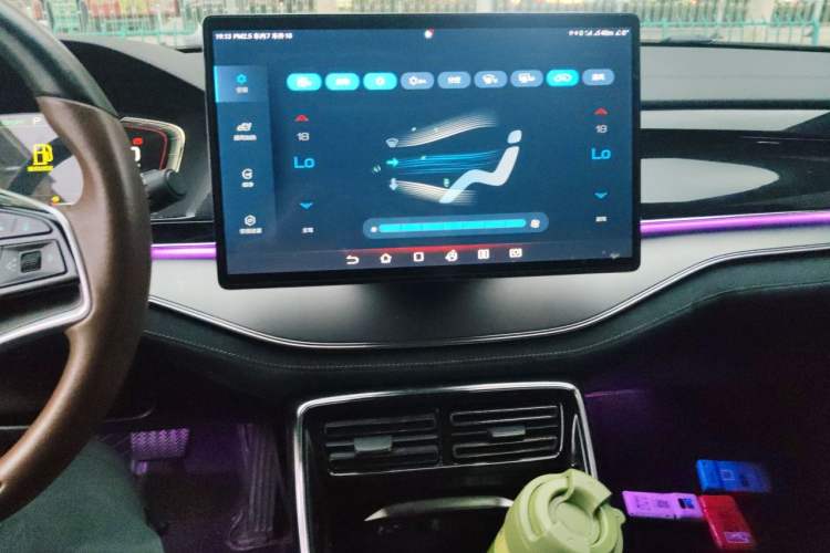 Used BYD Tang New Energy 2021 DM-i 112KM Prestige Model Audio And AC Panel