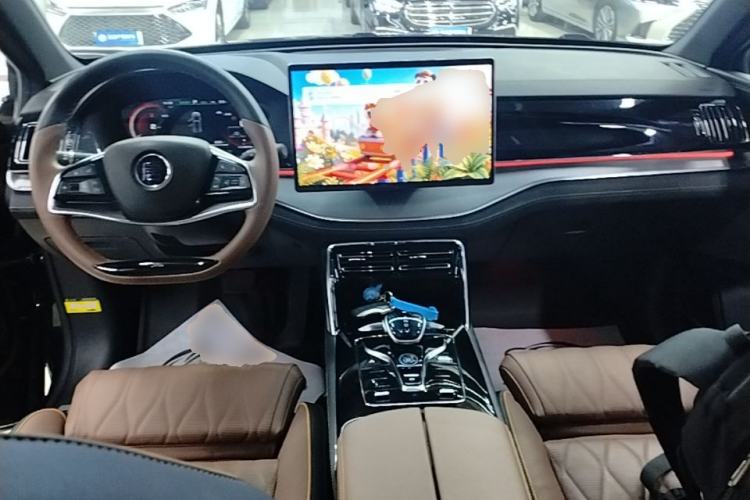 Used BYD Tang New Energy 2021 DM-i 112KM Prestige Model Center Console