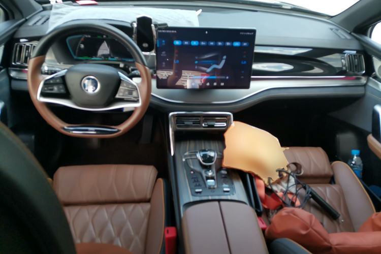 Used BYD Tang New Energy 2021 DM-i 112KM Prestige Model Center Console