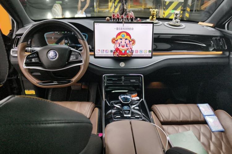 Used BYD Tang New Energy 2021 DM-i 112KM Prestige Model Center Console