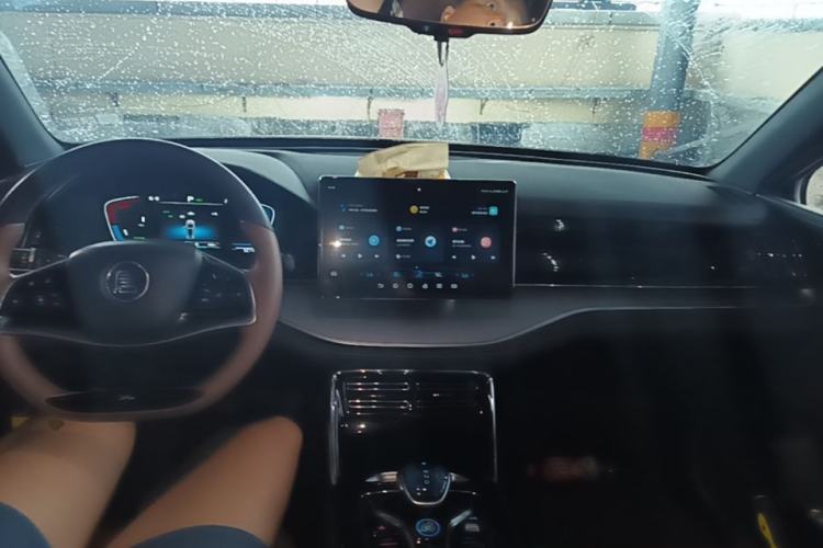 Used BYD Tang New Energy 2021 DM-i 112KM Prestige Model Center Console