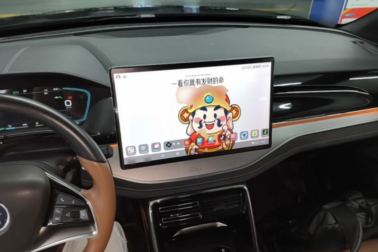 Used BYD Tang New Energy 2021 DM-i 112KM Prestige Model Center Console