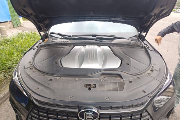 Used BYD Tang New Energy 2021 EV Four-Wheel Drive High-Performance Luxury Model Engine Bay