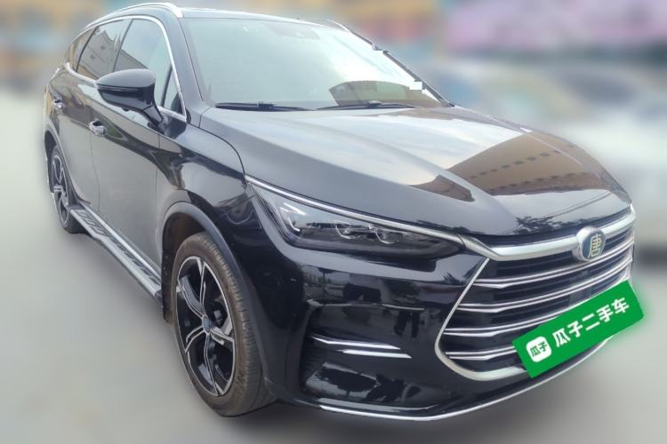 Used BYD Tang New Energy 2021 DM 2.0T Four-Wheel Drive Performance Edition Prestige Model Front Right 45 Deg
