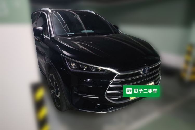 Used BYD Tang New Energy 2021 DM-i 112KM Prestige Model Front Right 45 Deg