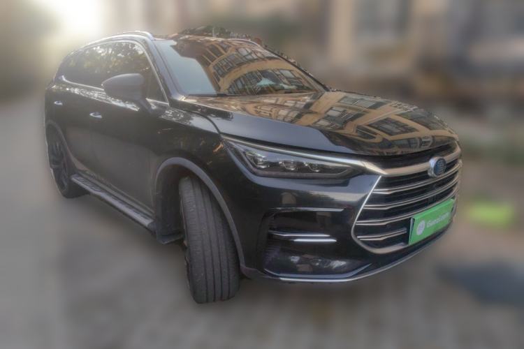 Used BYD Tang New Energy 2021 DM 2.0T Four-Wheel Drive High-Performance Flagship Model Front Right 45 Deg