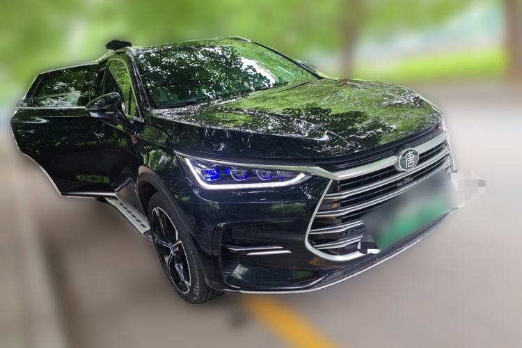 Used BYD Tang New Energy 2021 DM 2.0T Four-Wheel Drive Performance Edition Prestige Model Front Right 45 Deg