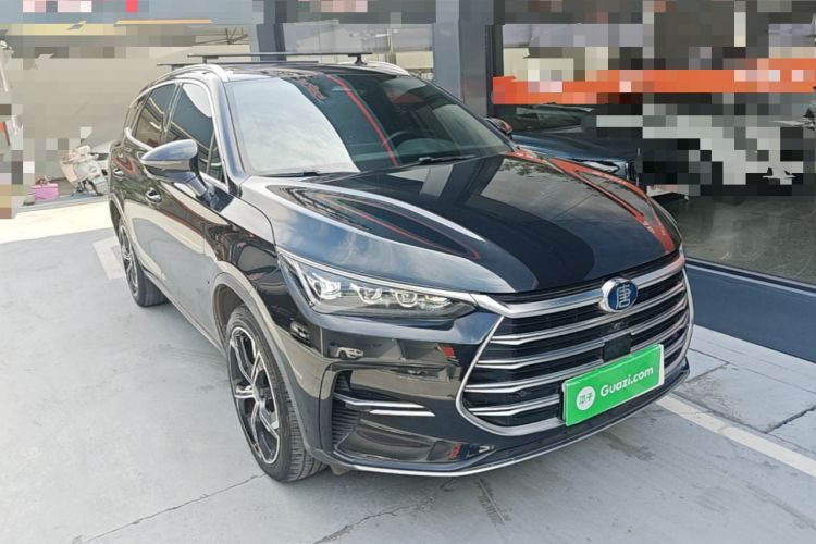 Used BYD Tang New Energy 2021 DM-i 112KM Prestige Model Front Right 45 Deg
