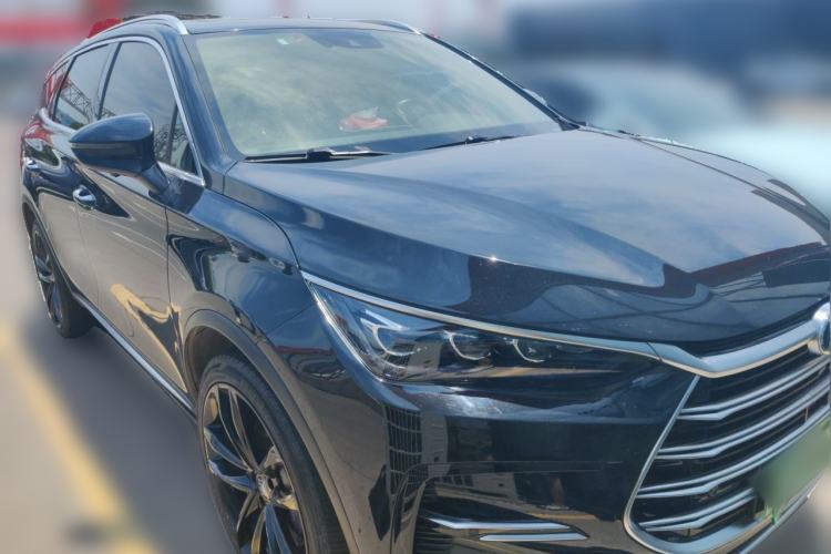 Used BYD Tang New Energy 2021 DM 2.0T Four-Wheel Drive High-Performance Flagship Model Front Right 45 Deg