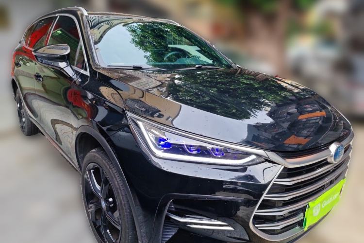 Used BYD Tang New Energy 2021 DM 2.0T Four-Wheel Drive Performance Edition Prestige Model Front Right 45 Deg