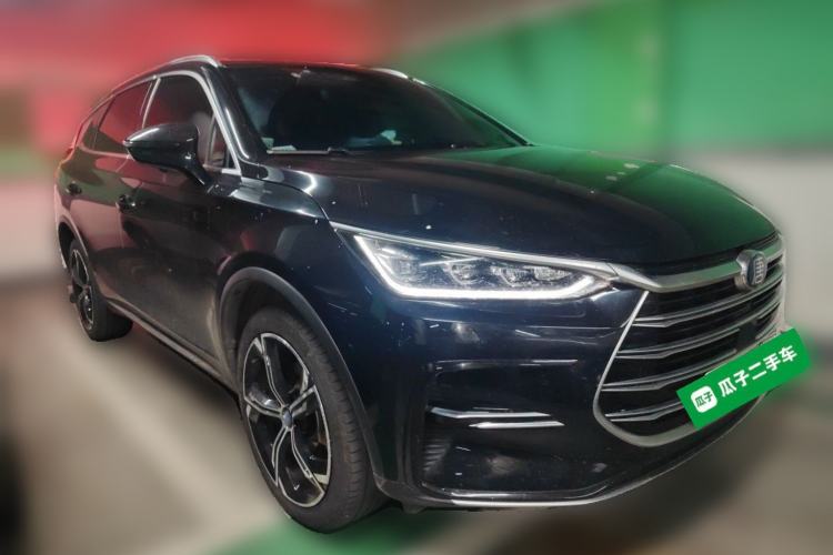 Used BYD Tang New Energy 2021 DM-i 112KM Prestige Model Front Right 45 Deg