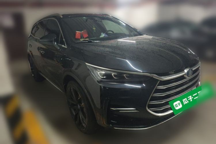 Used BYD Tang New Energy 2021 DM 2.0T Four-Wheel Drive High-Performance Flagship Model Front Right 45 Deg