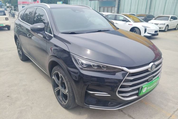 Used BYD Tang New Energy 2021 DM-i 112KM Prestige Model Front Right 45 Deg