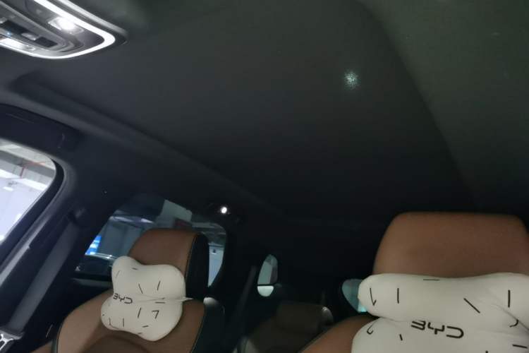 Used BYD Tang New Energy 2021 DM 2.0T Four-Wheel Drive Performance Edition Prestige Model Headliner