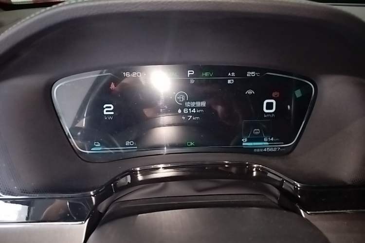 Used BYD Tang New Energy 2021 DM-i 112KM Prestige Model Instrument Cluster