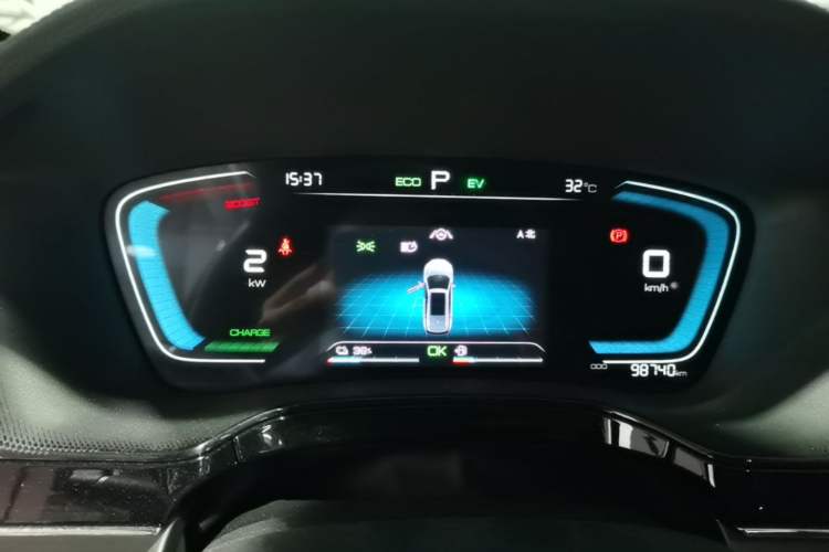 Used BYD Tang New Energy 2021 DM 2.0T Four-Wheel Drive Performance Edition Prestige Model Instrument Cluster