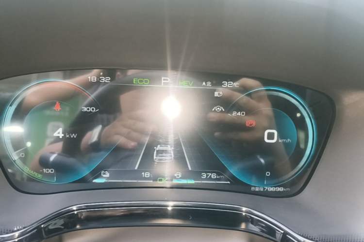 Used BYD Tang New Energy 2021 DM-i 112KM Prestige Model Instrument Cluster