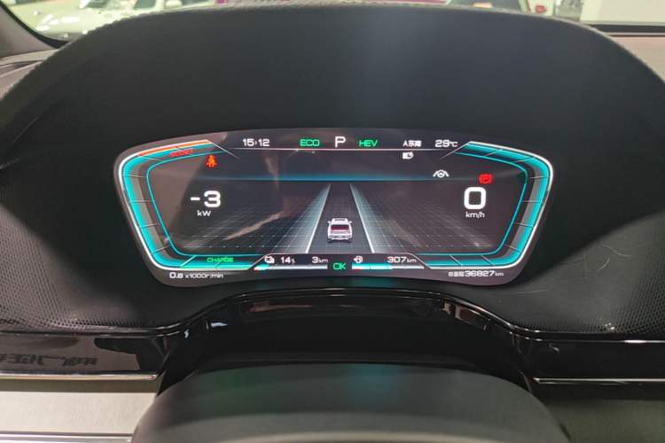 Used BYD Tang New Energy 2021 DM 2.0T Four-Wheel Drive High-Performance Luxury Model Instrument Cluster