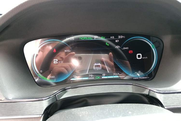 Used BYD Tang New Energy 2021 DM-i 112KM Prestige Model Instrument Cluster
