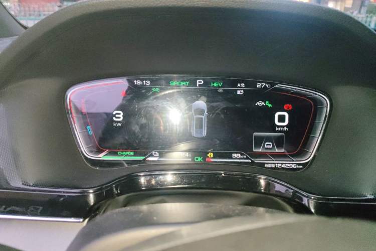 Used BYD Tang New Energy 2021 DM-i 112KM Prestige Model Instrument Cluster