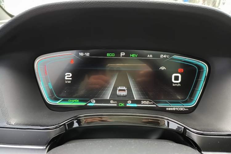 Used BYD Tang New Energy 2021 DM-i 112KM Prestige Model Instrument Cluster