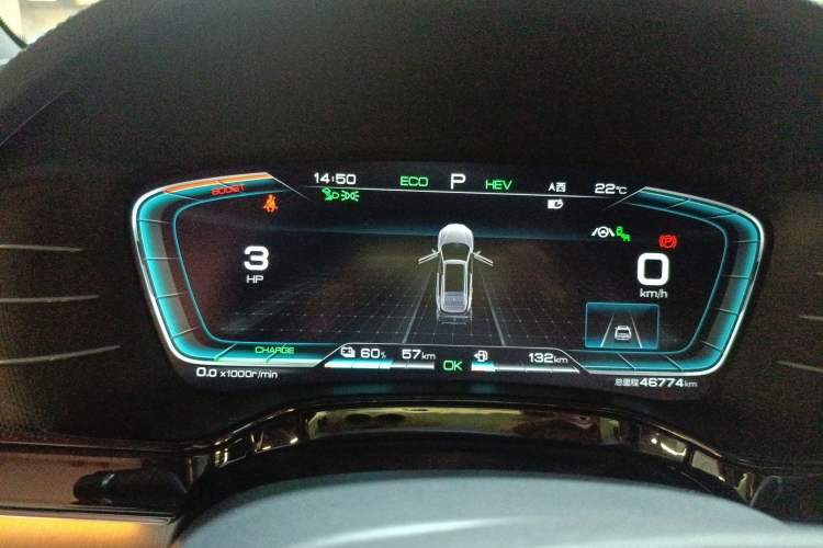 Used BYD Tang New Energy 2021 DM 2.0T Four-Wheel Drive High-Performance Flagship Model Instrument Cluster