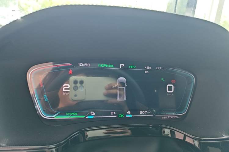 Used BYD Tang New Energy 2021 DM-i 112KM Prestige Model Instrument Cluster