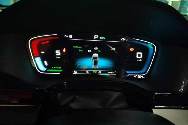 Used BYD Tang New Energy 2021 DM-i 112KM Prestige Model Instrument Cluster