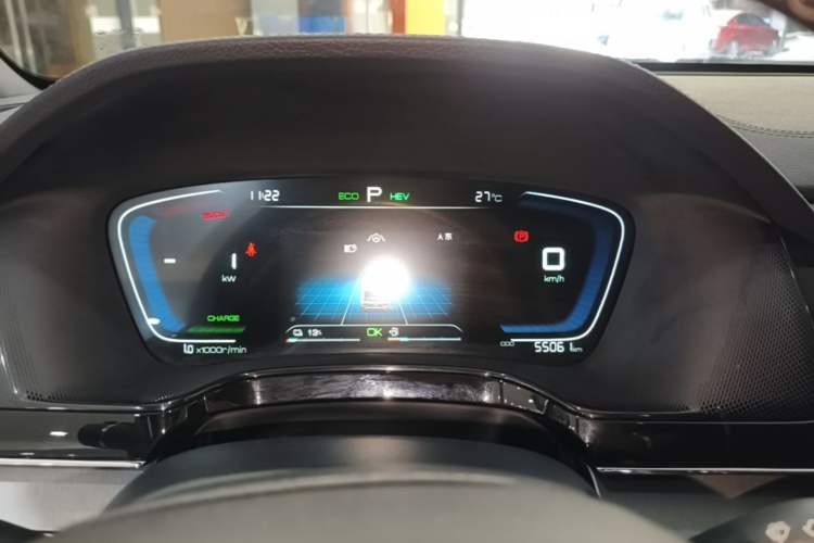 Used BYD Tang New Energy 2021 DM 2.0T Four-Wheel Drive Performance Edition Prestige Model Instrument Cluster