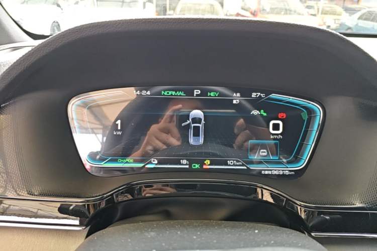 Used BYD Tang New Energy 2021 DM-i 112KM Prestige Model Instrument Cluster