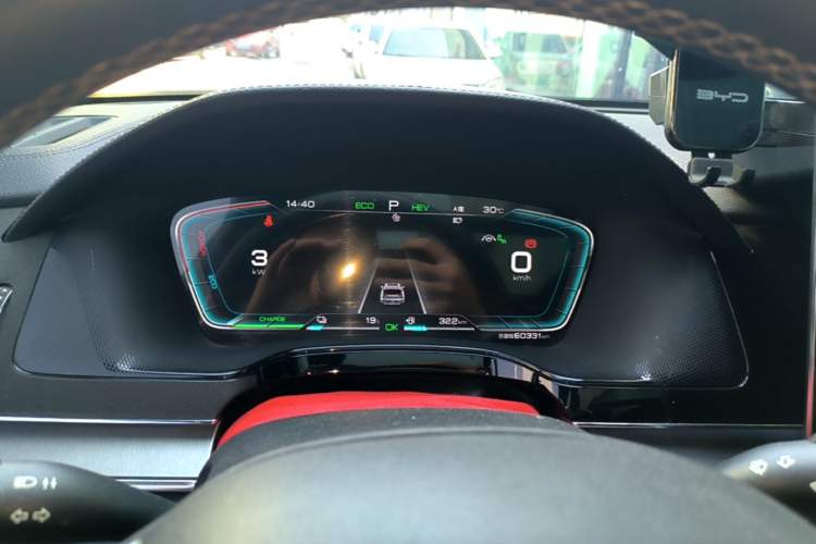 Used BYD Tang New Energy 2021 DM-i 112KM Prestige Model Instrument Cluster