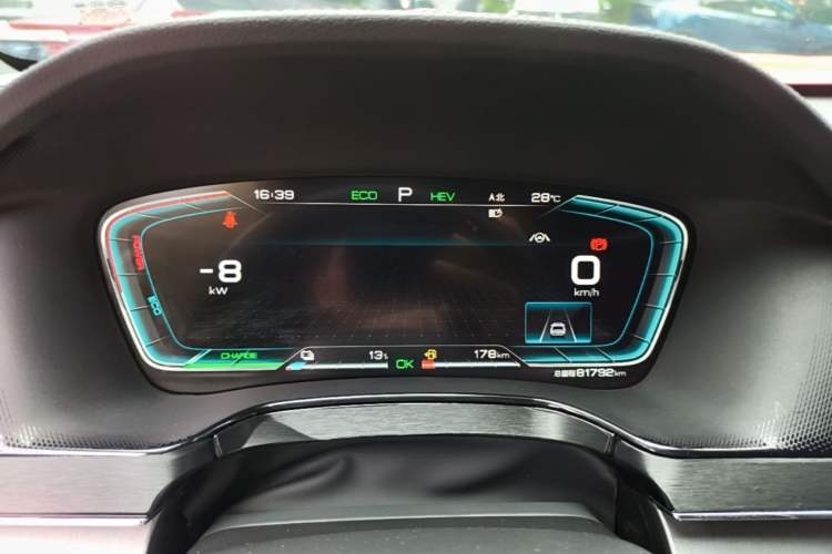 Used BYD Tang New Energy 2021 DM-i 112KM Prestige Model Instrument Cluster