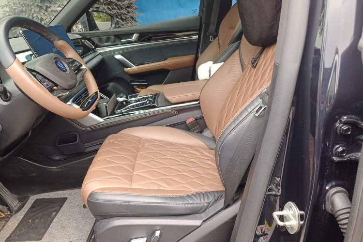 Used BYD Tang New Energy 2021 EV Four-Wheel Drive High-Performance Luxury Model Left Front Seat
