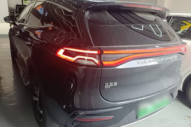 Used BYD Tang New Energy 2021 DM 2.0T Four-Wheel Drive High-Performance Luxury Model Rear Left 45 Deg