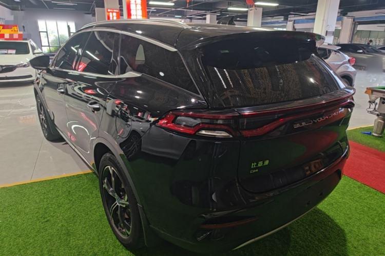 Used BYD Tang New Energy 2021 DM 2.0T Four-Wheel Drive High-Performance Luxury Model Rear Left 45 Deg