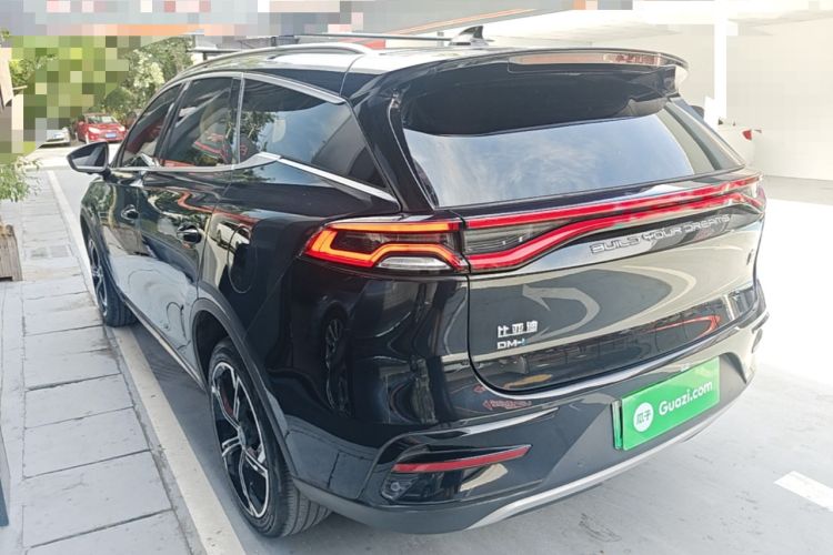 Used BYD Tang New Energy 2021 DM-i 112KM Prestige Model Rear Left 45 Deg