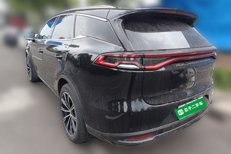 Used BYD Tang New Energy 2021 EV Four-Wheel Drive High-Performance Luxury Model Rear Left 45 Deg