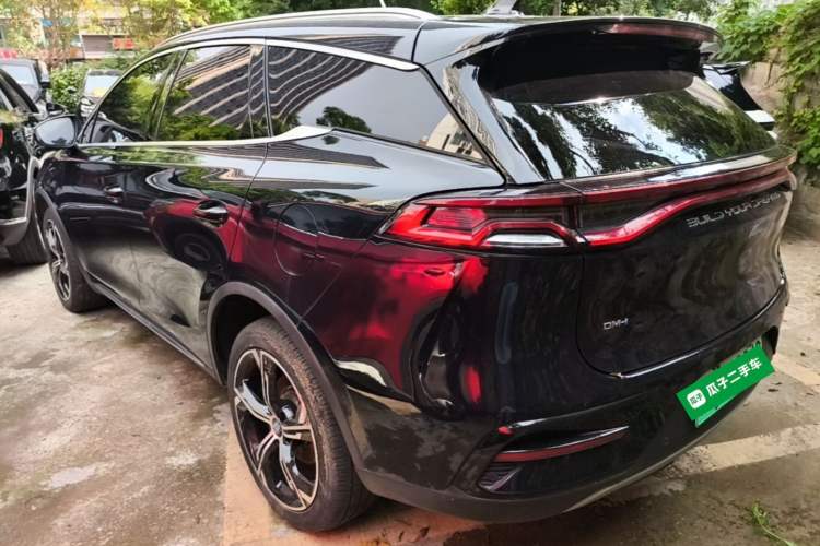 Used BYD Tang New Energy 2021 DM-i 112KM Prestige Model Rear Left 45 Deg