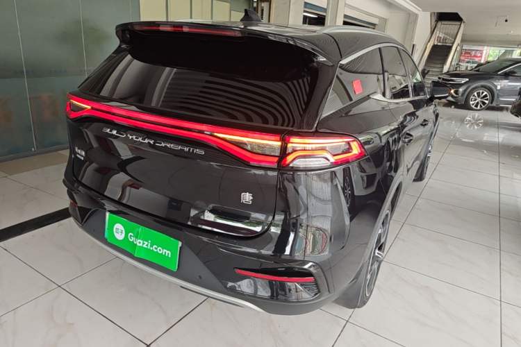 Used BYD Tang New Energy 2021 DM-i 112KM Prestige Model Rear Right 45 Deg