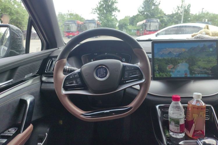 Used BYD Tang New Energy 2021 DM-i 112KM Prestige Model Steering Wheel
